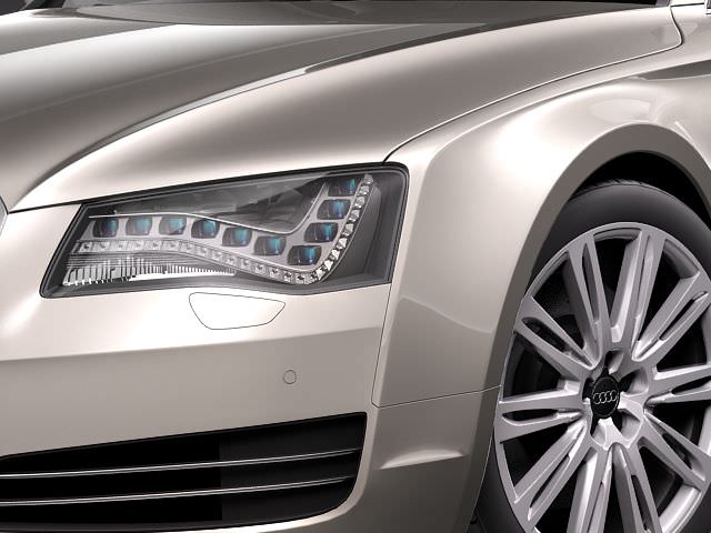 Audi A8 LED 2011 3D model_1