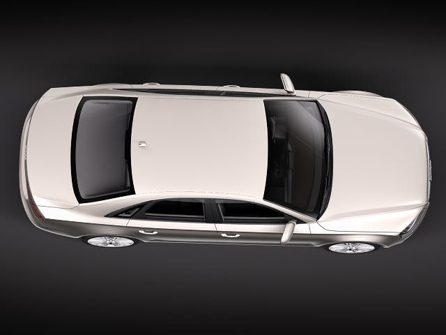 Audi A8 LED 2011 3D model_5