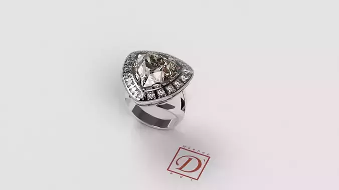 Ring Triangle 3D print model