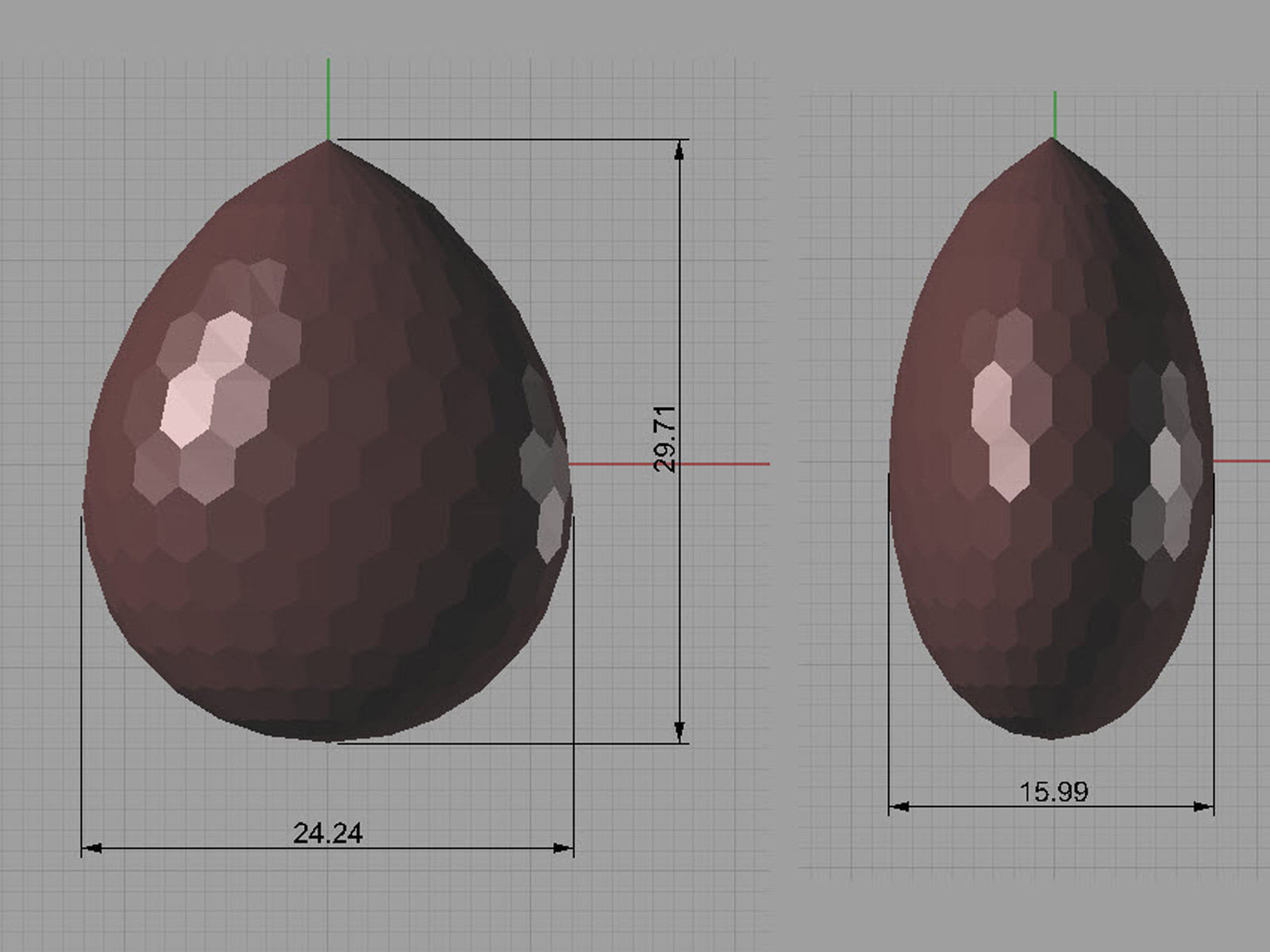 Fashion pendant rose 0033 3D print model_10