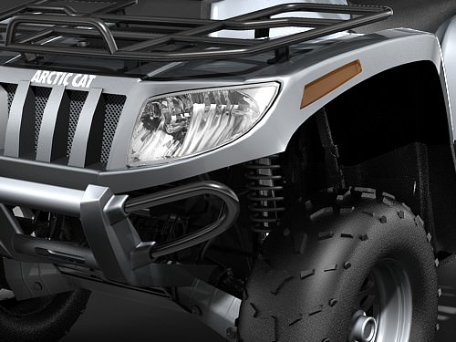 ATV QUAD AC700 3D model_5