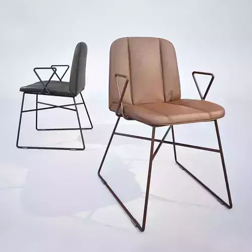 Billiani Hippy Steel frame 3D model