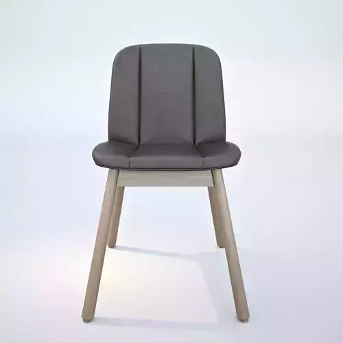 Billiani Hippy Wood chair 3D model