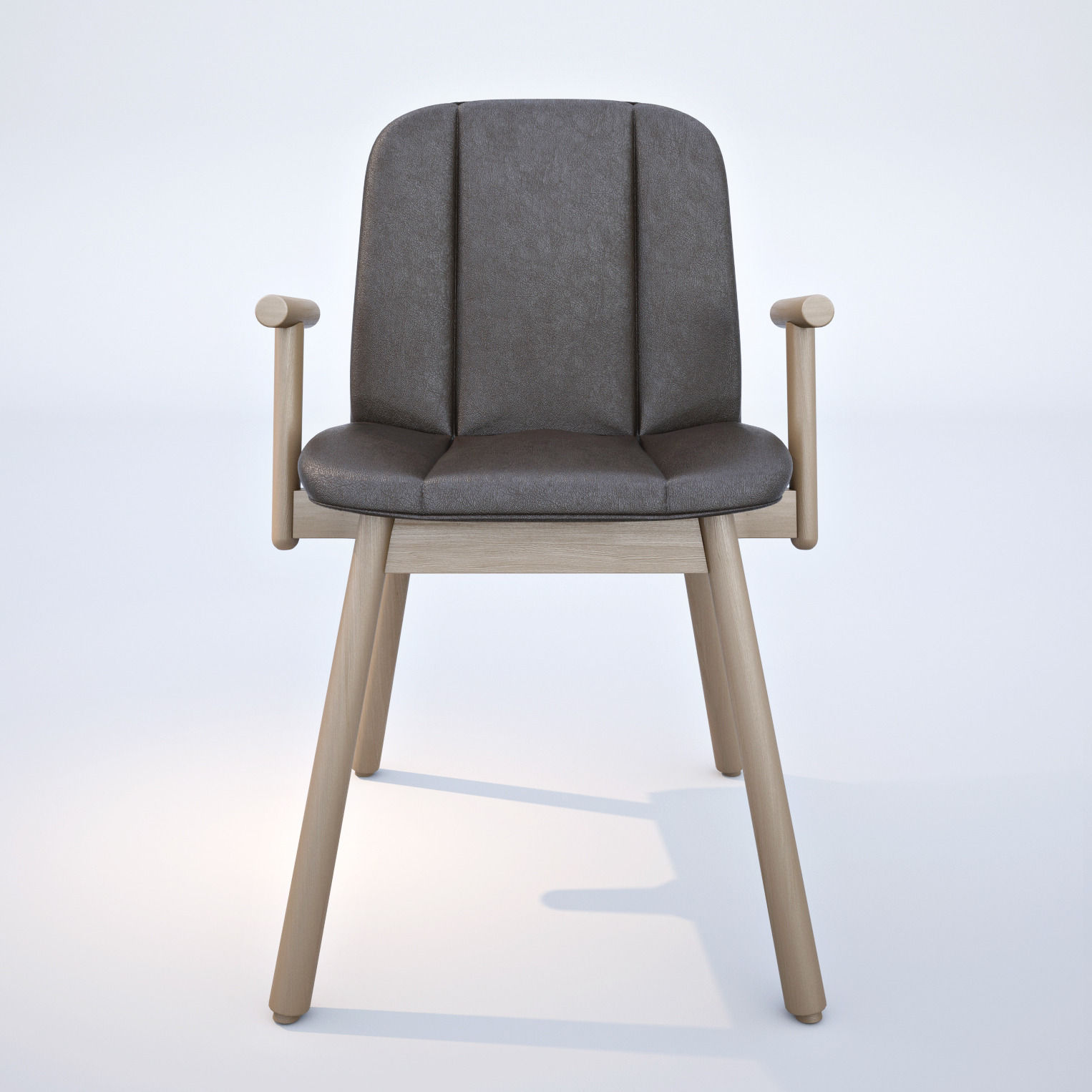 Billiani Hippy Wood armchir 3D model_1