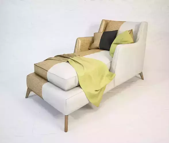 VIBIEFFE Class 680 lounge armchair 3D model