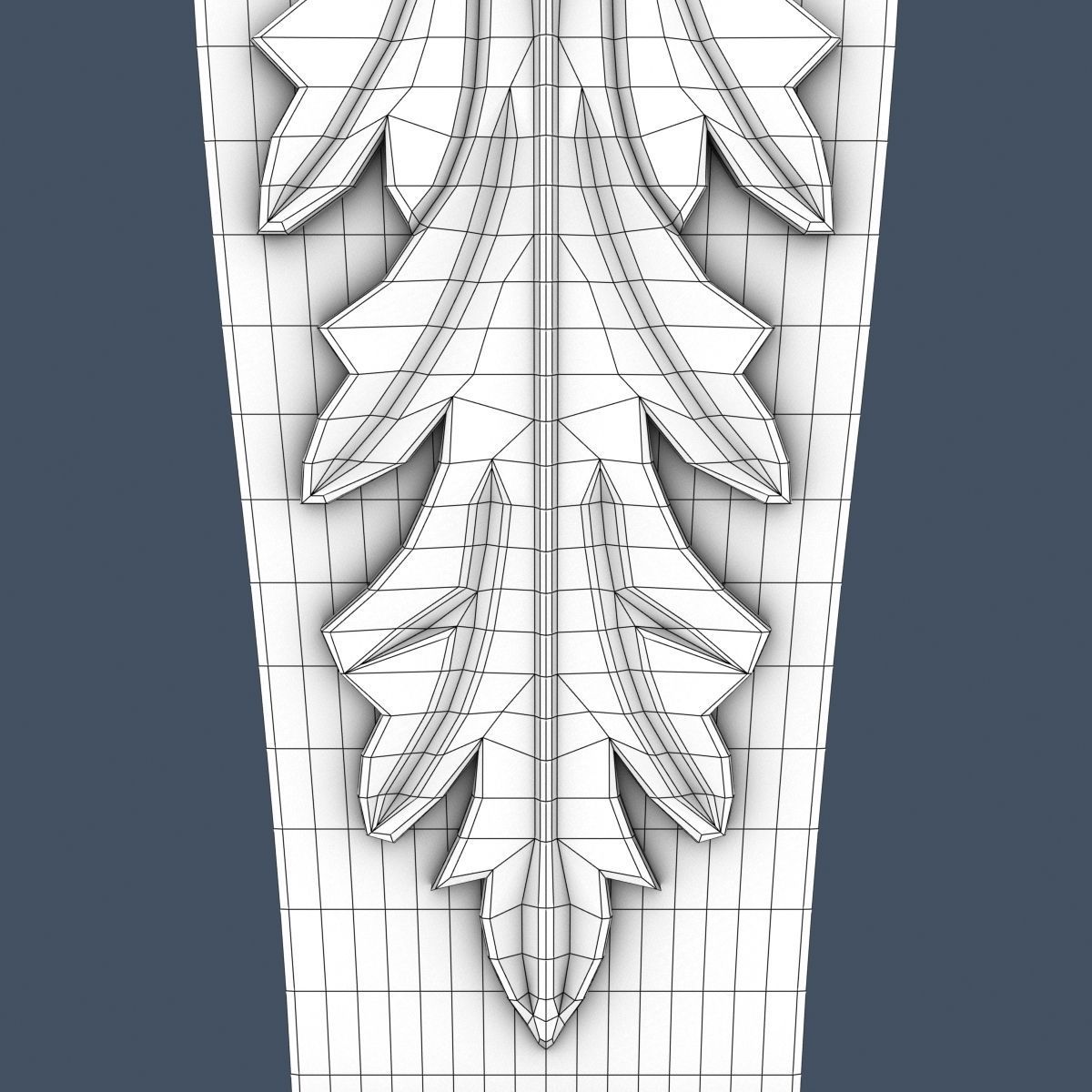 Decorative Corbel 3D model_7
