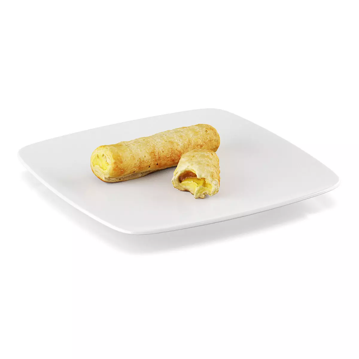 Cream horns 1 3D model_0