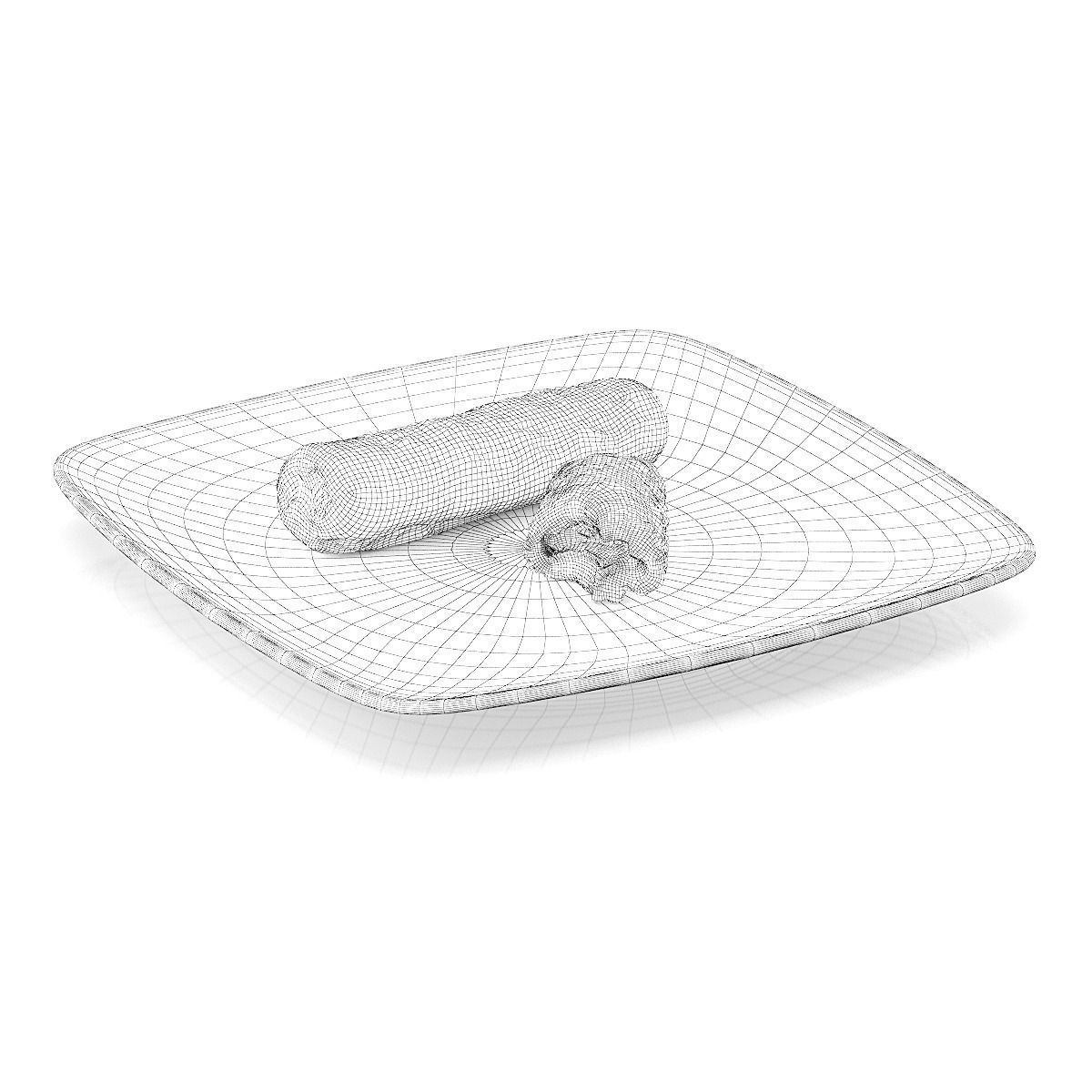 Cream horns 1 3D model_1