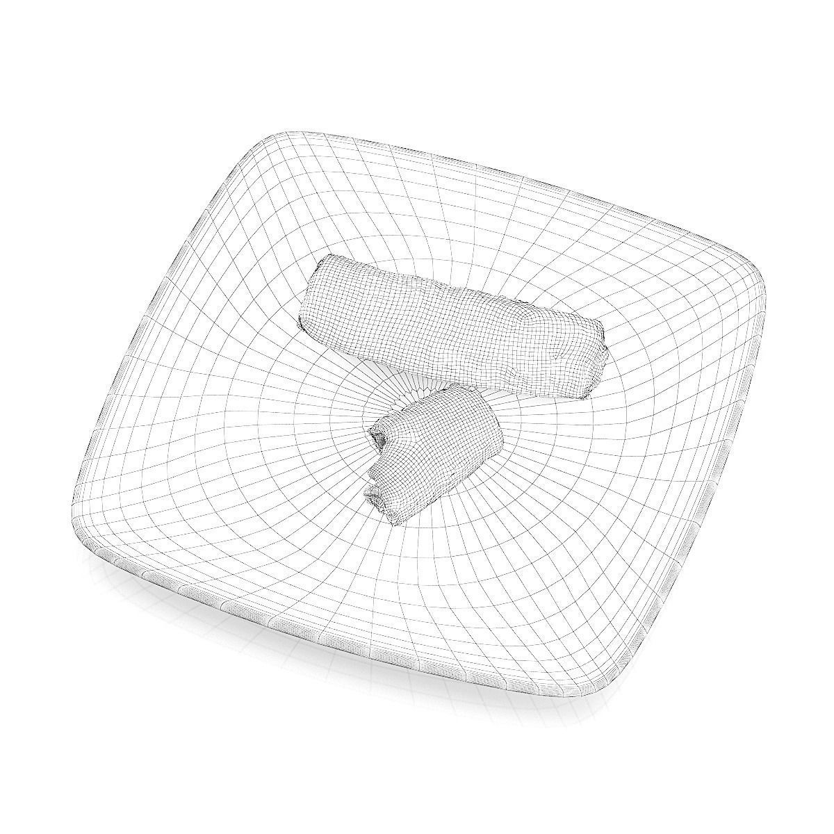 Cream horns 1 3D model_3