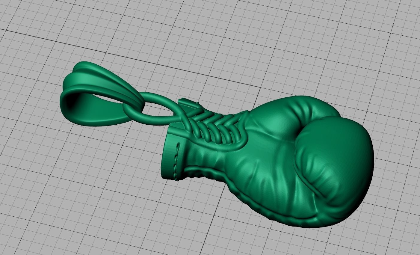 Gold Boxing Gloves printable 3dmodel 3D print model_20