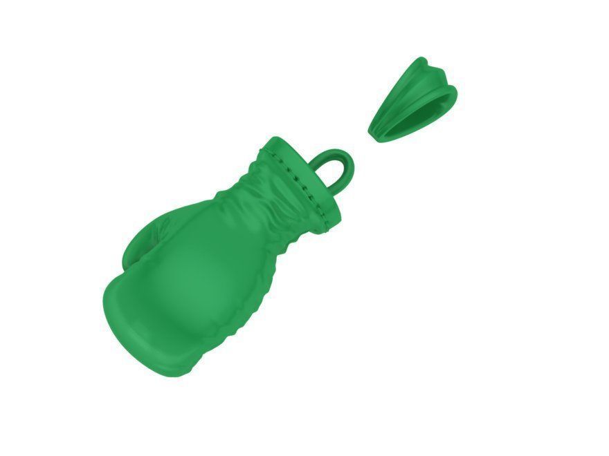 Gold Boxing Gloves printable 3dmodel 3D print model_11