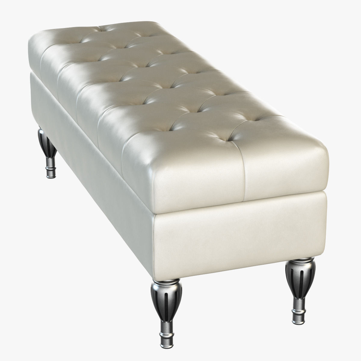 Bench Montserrat 3D model_1