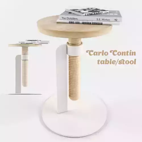 carlo contin tablestool