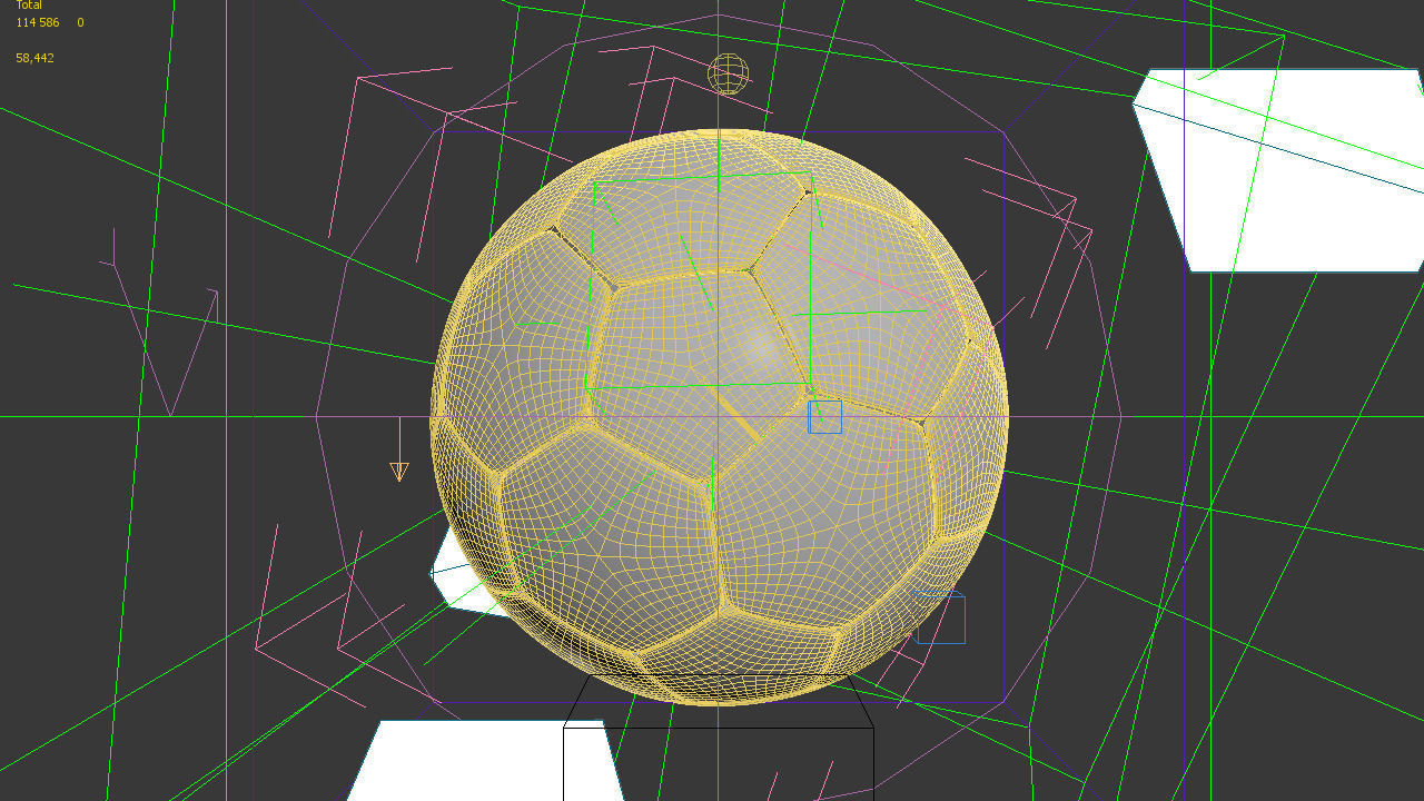 Soccer Ball Animation Broadcast Opener 3D model_9