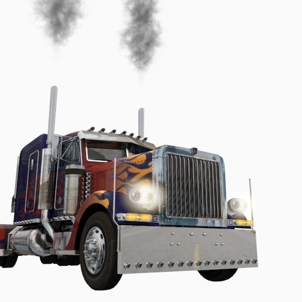 Optimus Prime Alive Transformer 3D model_87
