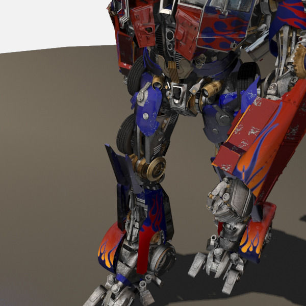 Optimus Prime Alive Transformer 3D model_83