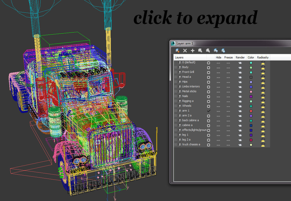 Optimus Prime Alive Transformer 3D model_29