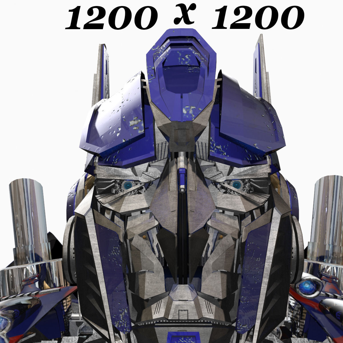 Optimus Prime Alive Transformer 3D model_54