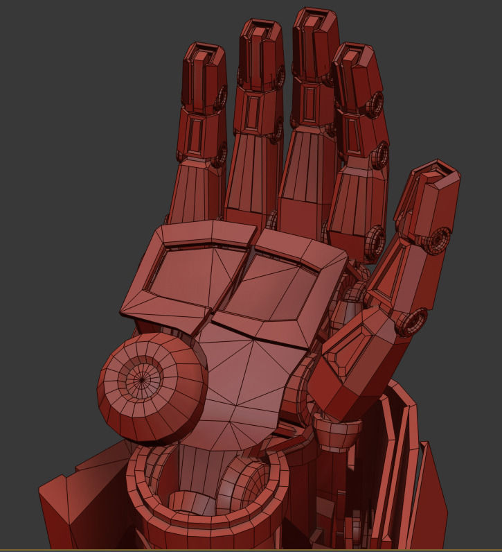 Optimus Prime Alive Transformer 3D model_66