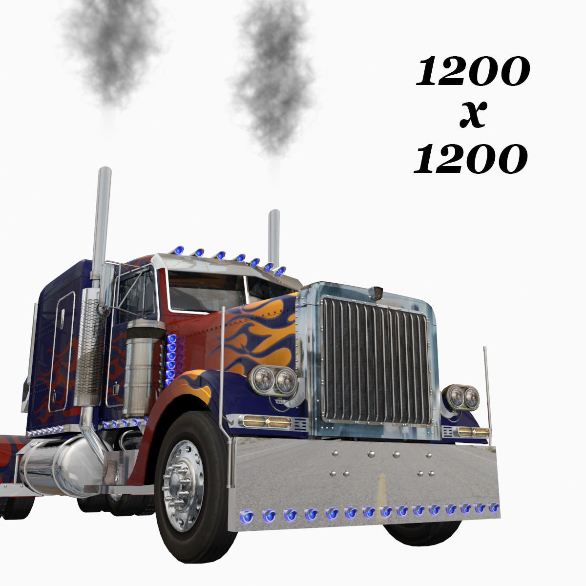 Optimus Prime Alive Transformer 3D model_15