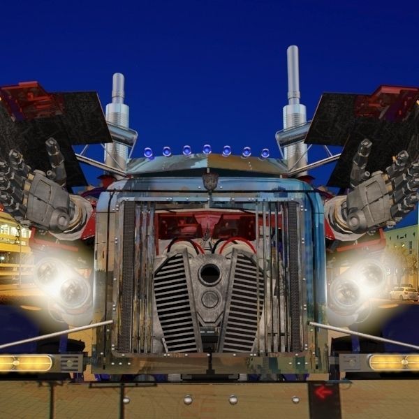 Optimus Prime Alive Transformer 3D model_23