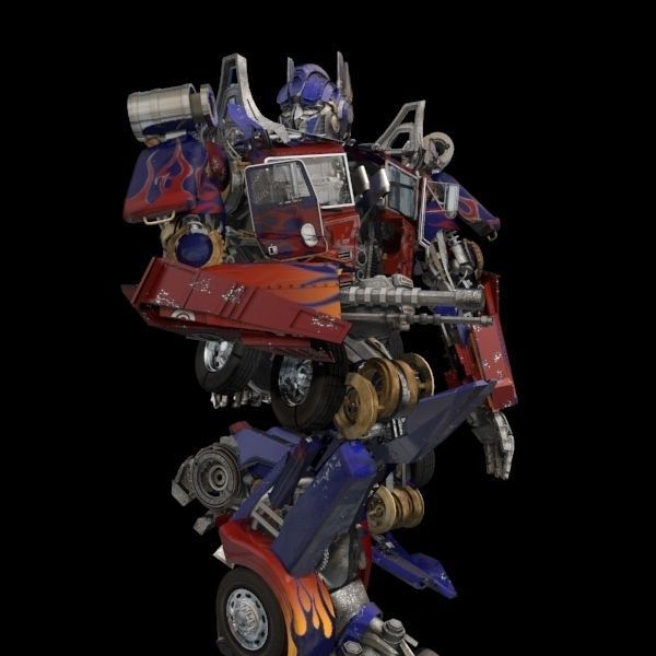Optimus Prime Alive Transformer 3D model_56