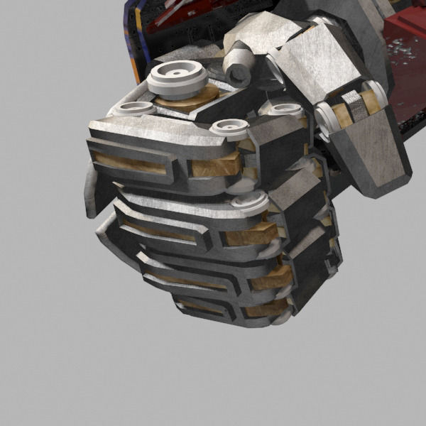 Optimus Prime Alive Transformer 3D model_60