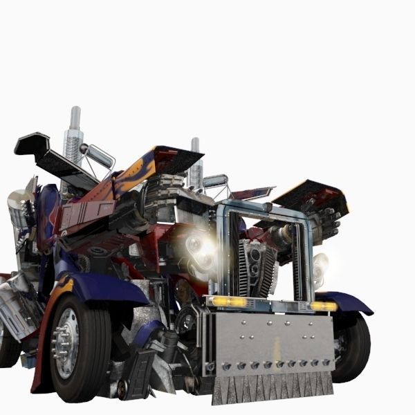 Optimus Prime Alive Transformer 3D model_89