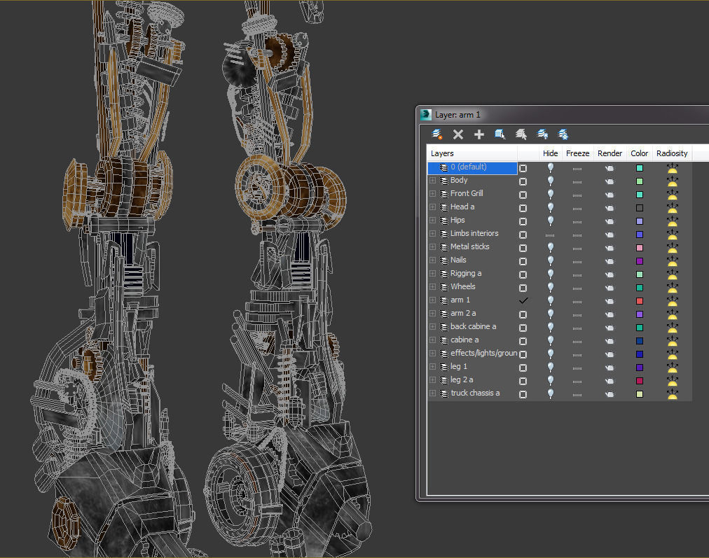 Optimus Prime Alive Transformer 3D model_27