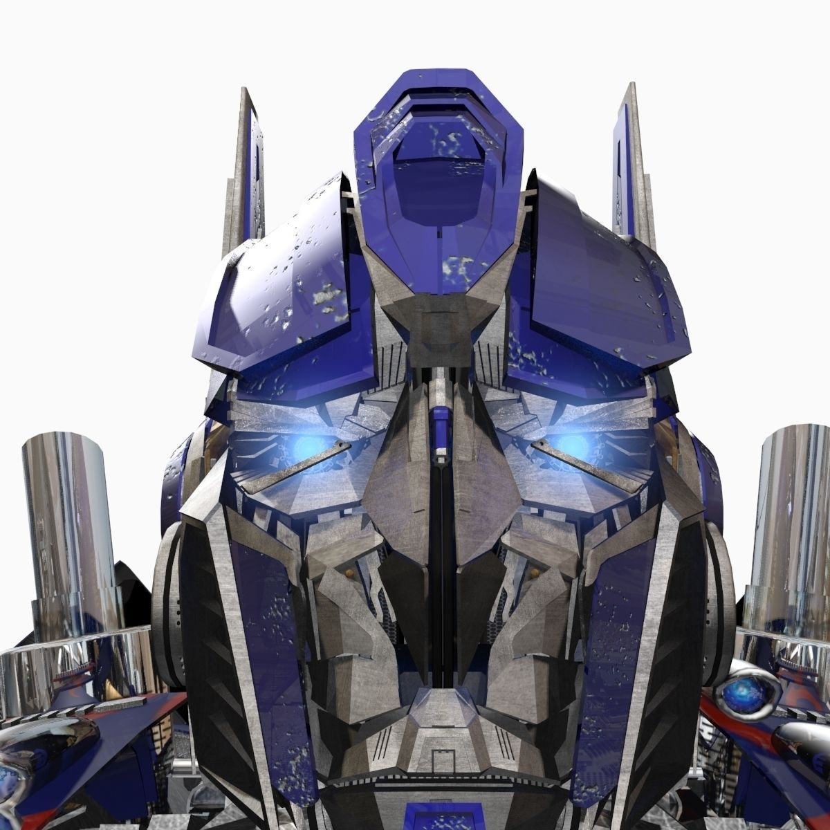 Optimus Prime Alive Transformer 3D model_53
