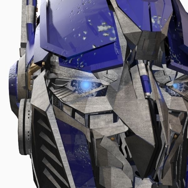 Optimus Prime Alive Transformer 3D model_34