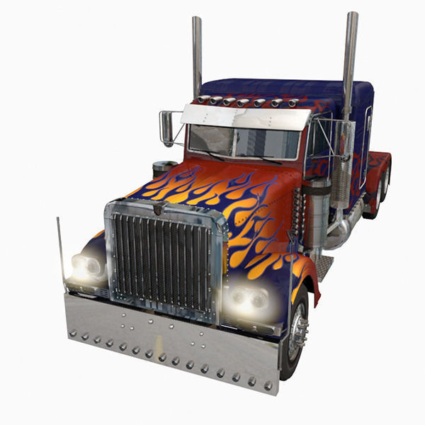Optimus Prime Alive Transformer 3D model_85