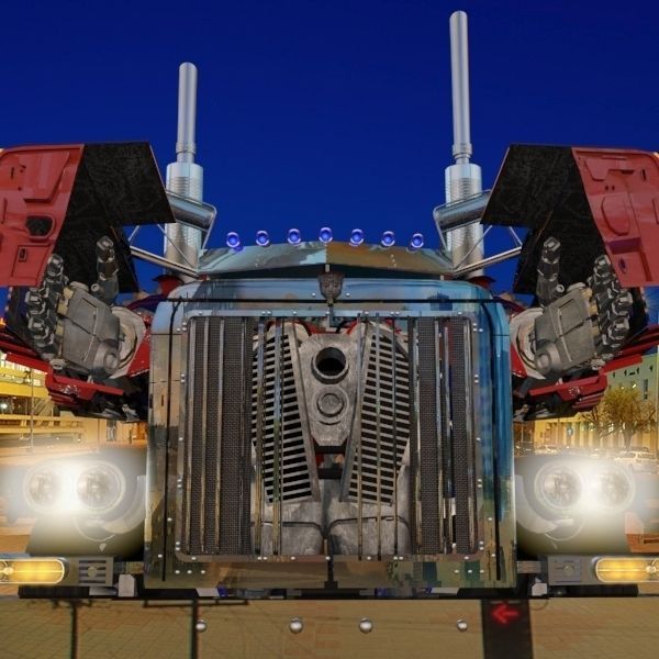 Optimus Prime Alive Transformer 3D model_91