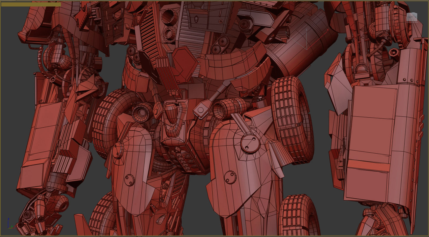 Optimus Prime Alive Transformer 3D model_73