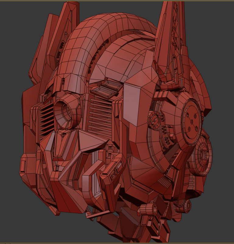 Optimus Prime Alive Transformer 3D model_75