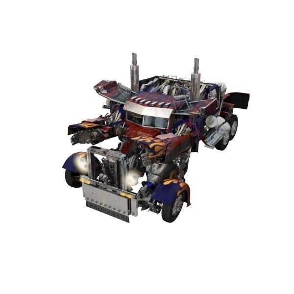Optimus Prime Alive Transformer 3D model_81