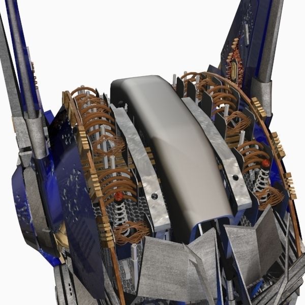 Optimus Prime Alive Transformer 3D model_45