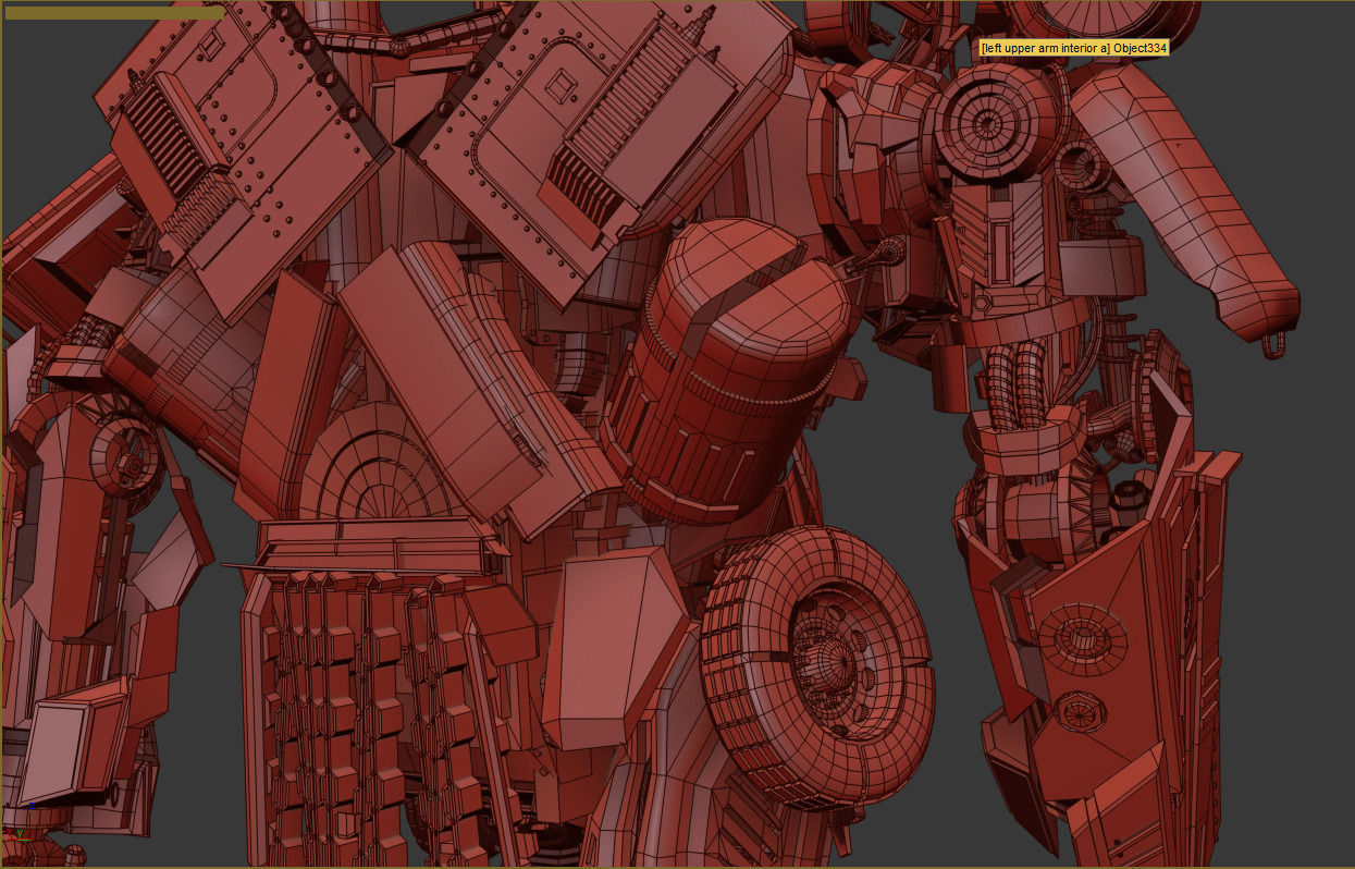 Optimus Prime Alive Transformer 3D model_72