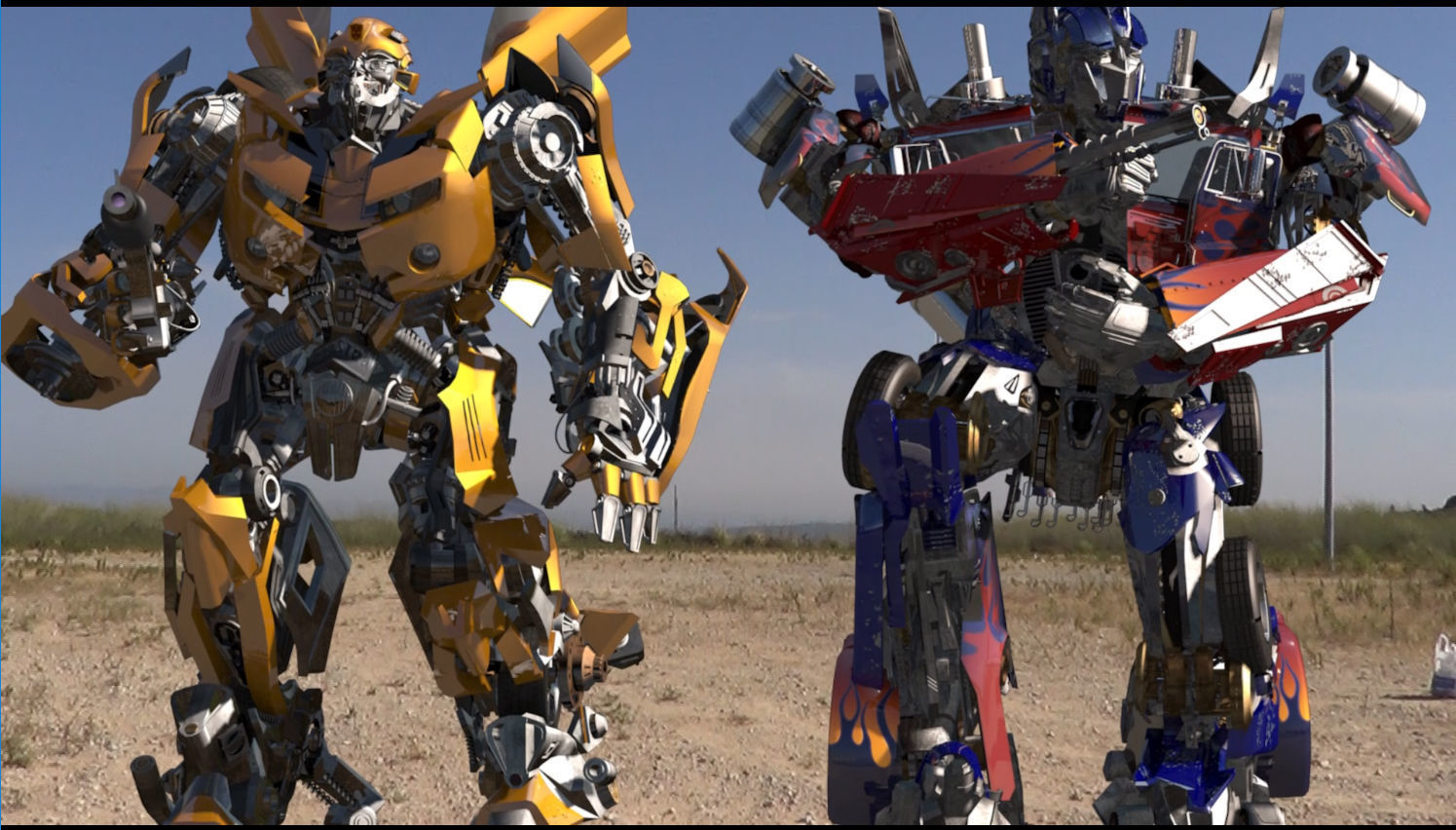 Optimus Prime Alive Transformer 3D model_97