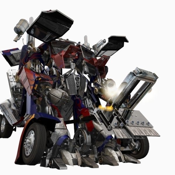 Optimus Prime Alive Transformer 3D model_90
