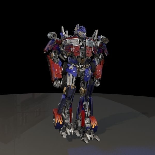 Optimus Prime Alive Transformer 3D model_82