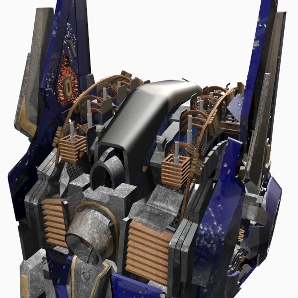 Optimus Prime Alive Transformer 3D model_43