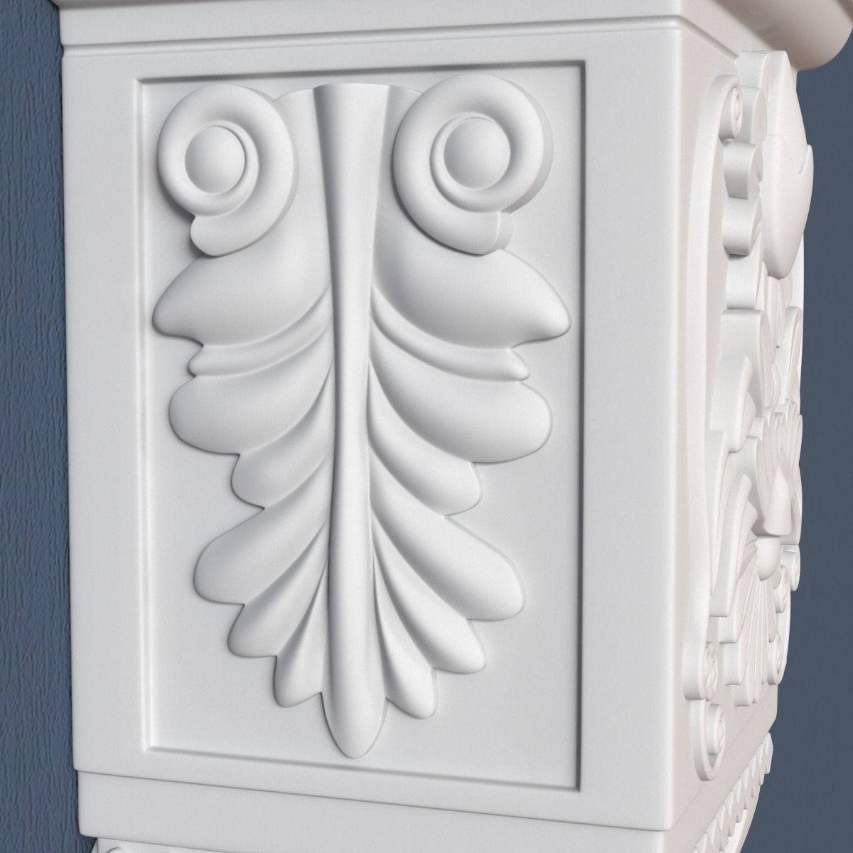 Decorative Corbel 3D model_3
