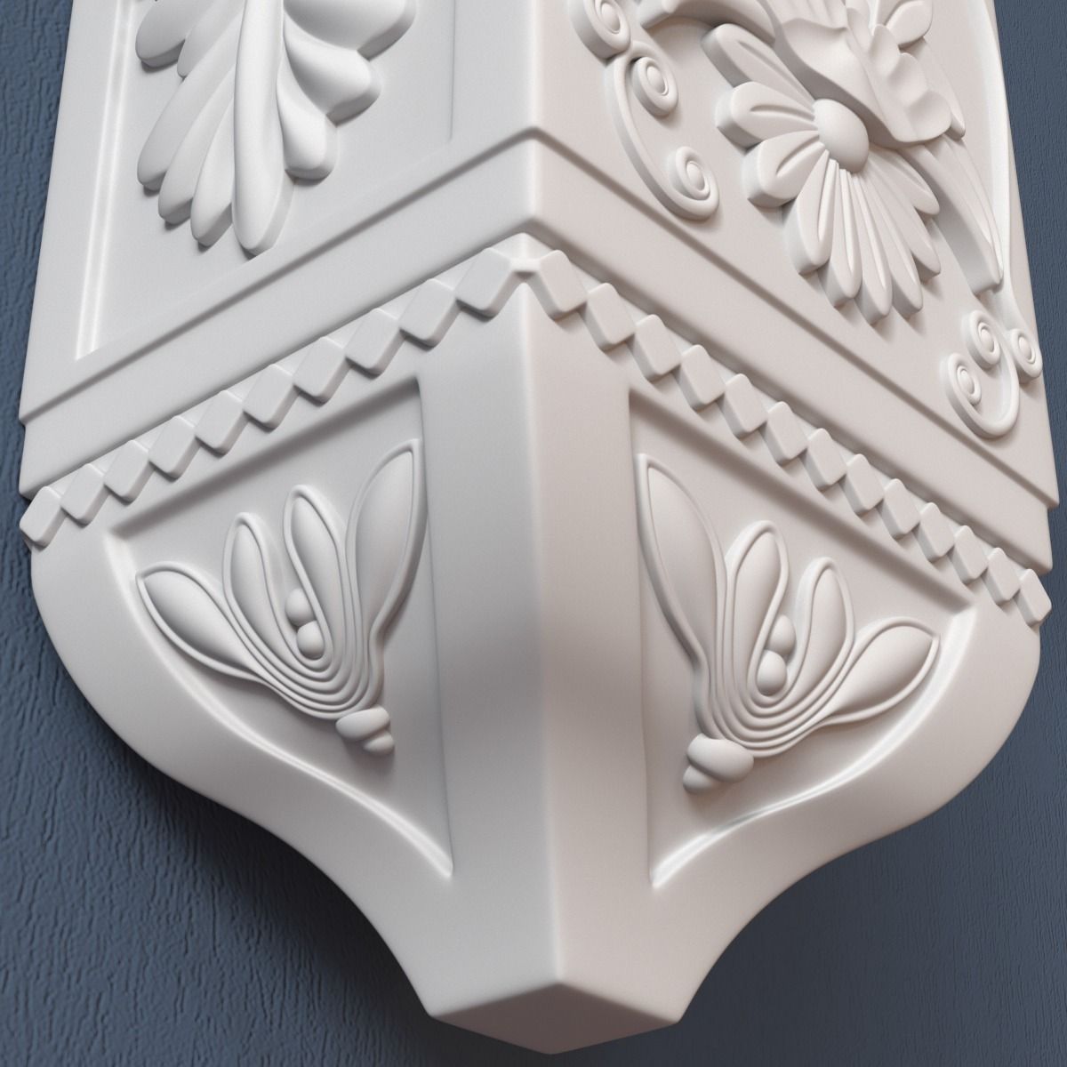 Decorative Corbel 3D model_4
