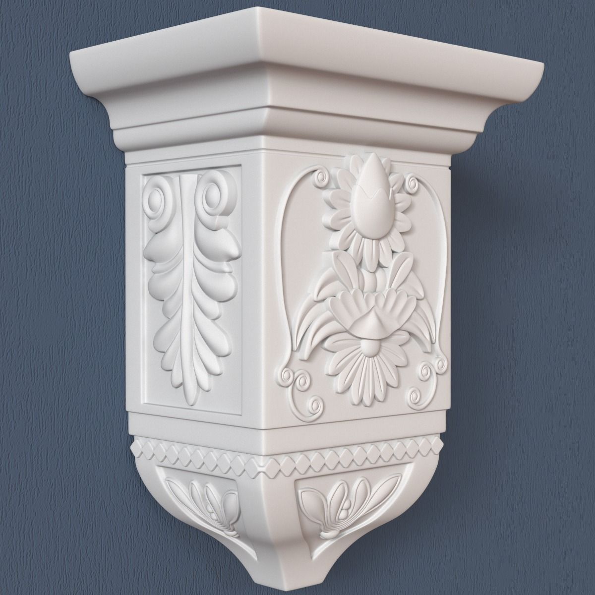 Decorative Corbel 3D model_0