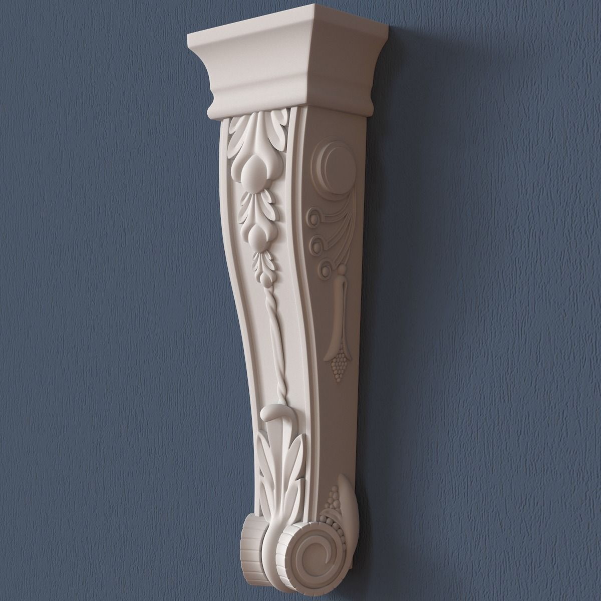 Decorative Corbel 3D model_1