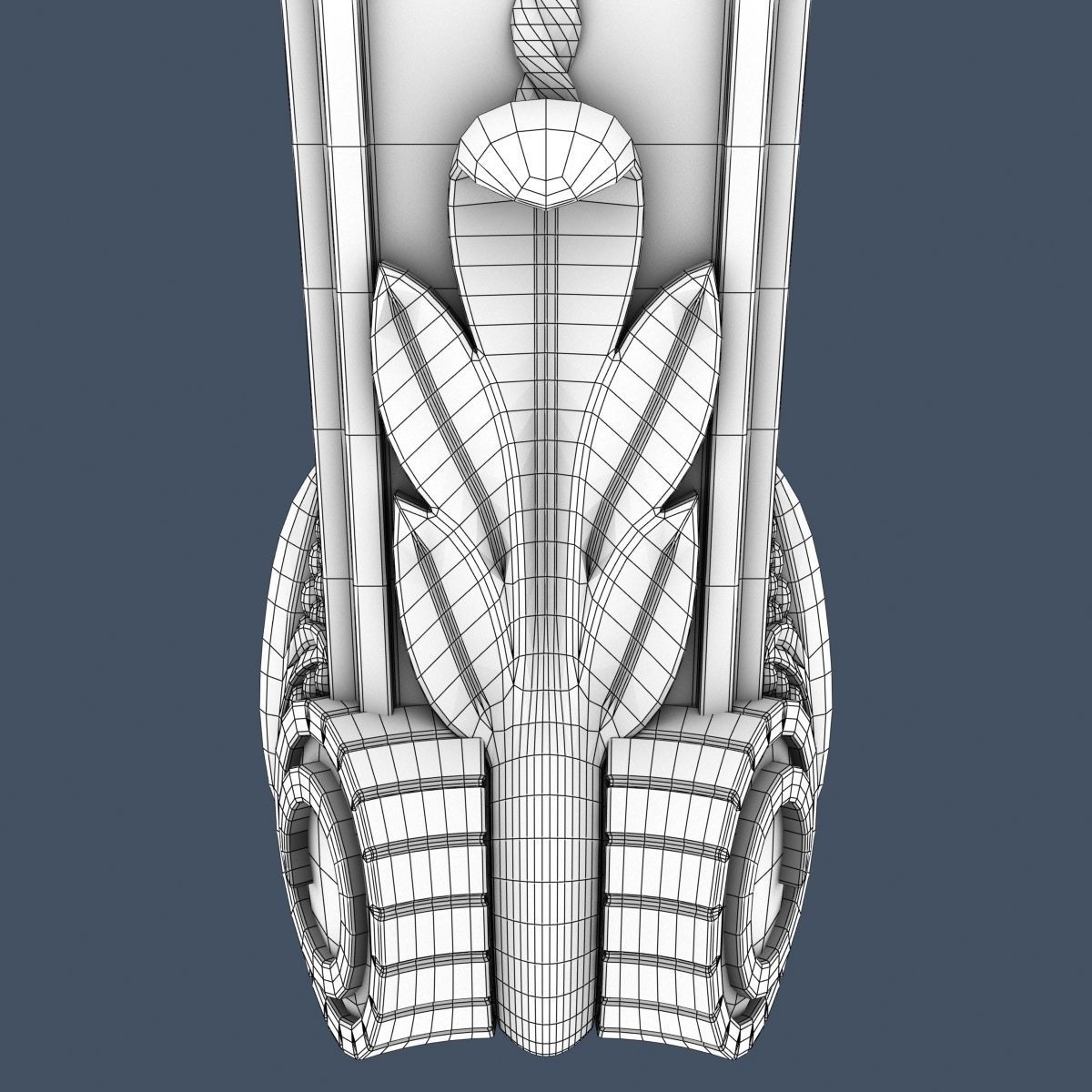 Decorative Corbel 3D model_7