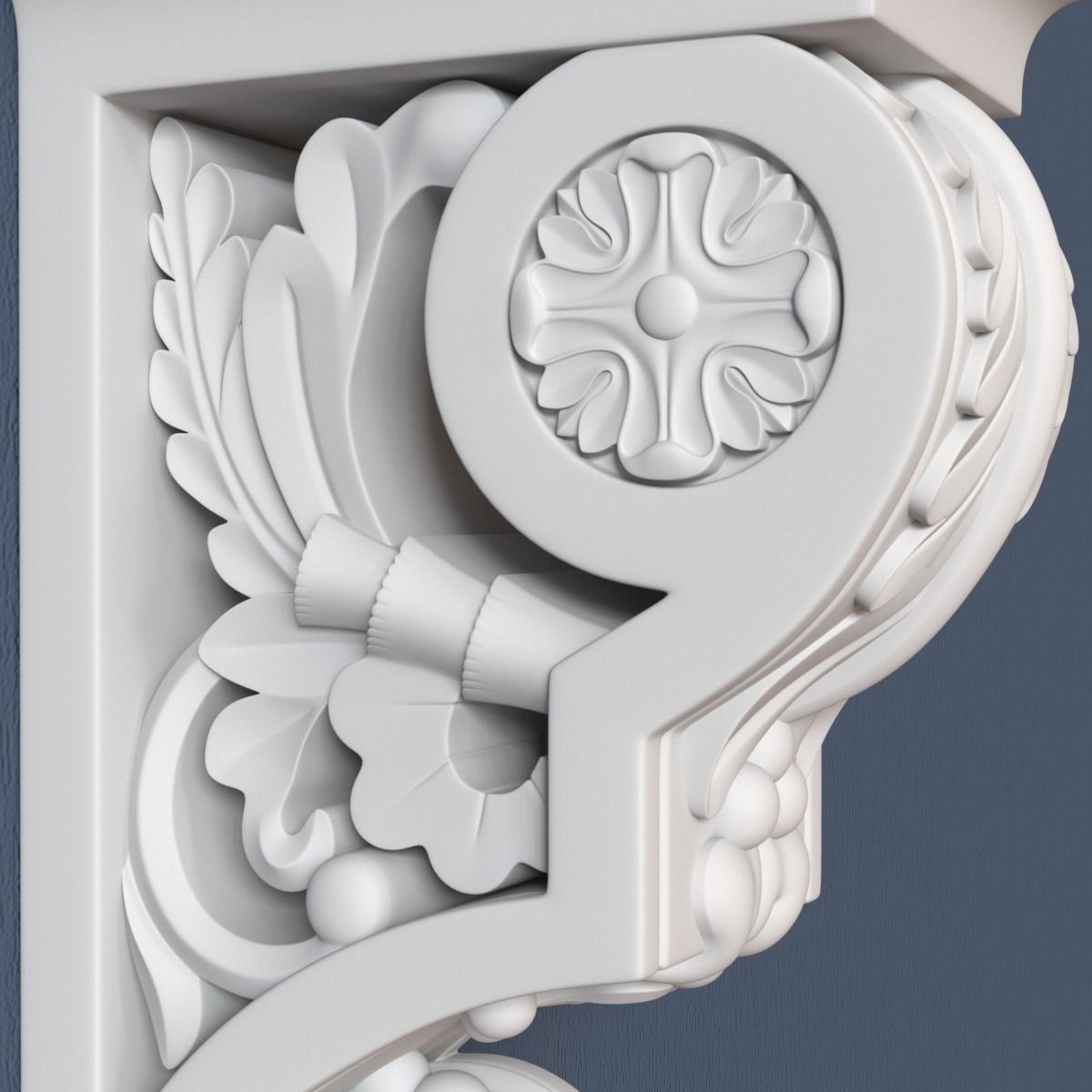 Decorative Corbel 3D model_3