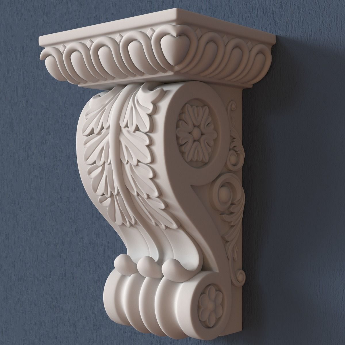 Decorative Corbel 3D model_1