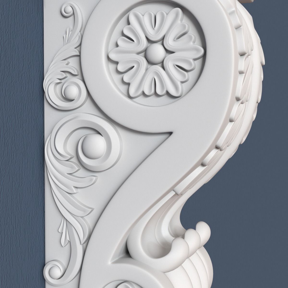 Decorative Corbel 3D model_3